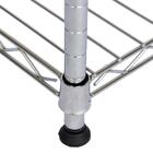 Estante Multiuso Arame Aço Cromado 2 Prateleiras Montável Dec