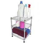 Estante Multiuso Arame Aço Cromado 3 Prateleiras Montável Dec