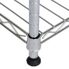 Estante Multiuso Arame Aço Cromado 4 Prateleiras Aramada