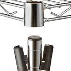 Estante Multiuso Arame Aço Cromado 5 Prateleiras Aramada