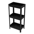 Estante Multiuso Base 3 Prateleiras Preto