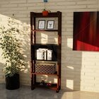 Estante Multiuso Bella Suze Imbuia/preto