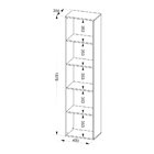 Estante Multiuso Clean 187,8cm X 45cm Artany
