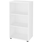 Estante Multiuso Com 02 Prateleiras Clean A02 81x45 Cm Branco