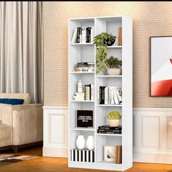 Estante Multiuso Com 10 Divisões Branco Potente