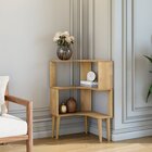 Estante Multiuso De Canto Berlim 3 Prateleiras Cinamomo