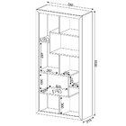 Estante Multiuso E1712  Tecno Mobilii