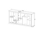 Estante Multiuso E1712  Tecno Mobilii