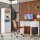 Estante Multiuso Gamer 2 Portas 3 Prateleiras Branco - Fdecor