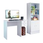 Estante Multiuso Gamer 2 Portas 3 Prateleiras Branco - Fdecor