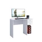 Estante Multiuso Gamer 2 Portas 3 Prateleiras Branco - Fdecor