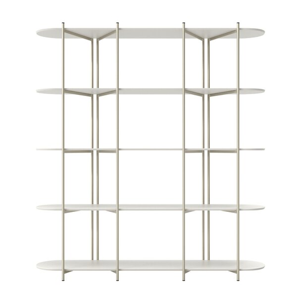 Estante Multiuso Livreiro Orgânica Industrial Enya 195,8cmx180cm