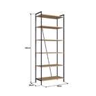 Estante Multiuso Macadamia/preto M.com