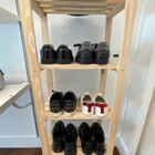 Estante Multiuso Madeira Pinus Com 5 Prateleiras Marrom