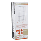 Estante Multiuso Metal Cromada 180x90x35cm Spaceo