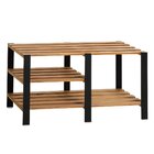 Estante Multiuso Natural & Colors Cp Mel / Preto