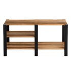 Estante Multiuso Natural & Colors Cp Mel / Preto