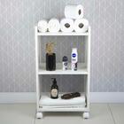 Estante Multiuso Nicho Organizador Móvel Com Rodízio 40cm