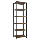 Estante Multiuso Para Lavanderia 59cm Rustic/preto Madesa