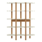 Estante Multiuso Para Sala De Estar 5 Prateleiras Ancona 175x