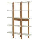 Estante Multiuso Para Sala De Estar 5 Prateleiras Ancona 175x