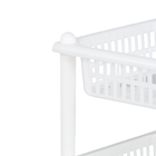 Estante Multiuso Plástico Branco 70,5x39,5x30cm Nitronplast