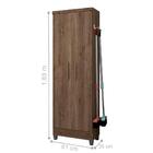 Estante Multiuso Sandy Ébano Rústico