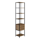 Estante Multiuso Steel Quadra Com 03 Gavetas Estilo Industria