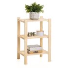 Estante Multiuso Torre Natural & Colors 3 Prateleiras Along Ú