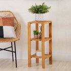 Estante Multiuso Torre Natural & Colors 3 Prateleiras Mel