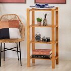 Estante Multiuso Torre Natural & Colors 4 Prateleiras Along M