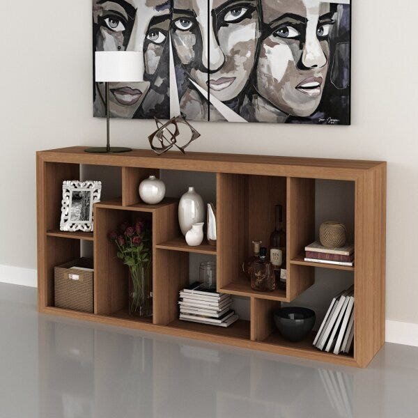 Estante Multiuso Vertical Ou Horizontal 159cmx 78cm E1712 Amê