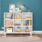 Estante Nicho Com Rodízios Kansas Branco