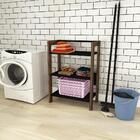 Estante Nicho Lavanderia Multiuso Multimóveis Cr30006 Preto/n