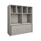 Estante Nicho Organizador De Brinquedos Infantil Em Mdf Planc