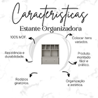 Estante Nicho Organizador De Brinquedos Infantil Em Mdf Planc