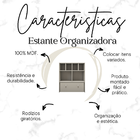 Estante Nicho Organizador De Brinquedos Infantil Em Mdf Planc