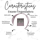 Estante Nicho Organizador De Brinquedos Infantil Em Mdf Planc