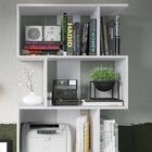 Estante Nicho Prateleira Livros Sala Escritório Branco