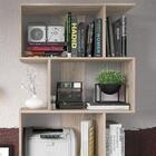 Estante Nicho Prateleira Livros Sala Escritório Platina