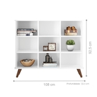 Estante Nicho Vintage Sabina Branco