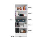 Estante Organizadora 2 Portas Multimóveis Cr25231