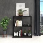 Estante Organizadora Baixa 80cm Multimóveis Cr25161 Preta