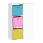 Estante Organizadora De Nichos Infantil Liv 100% Mdf