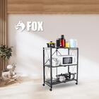 Estante Organizadora Dobrável 3 Níveis Fox Preta