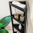 Estante Organizadora Geo Canto 4 Prateleiras Preto