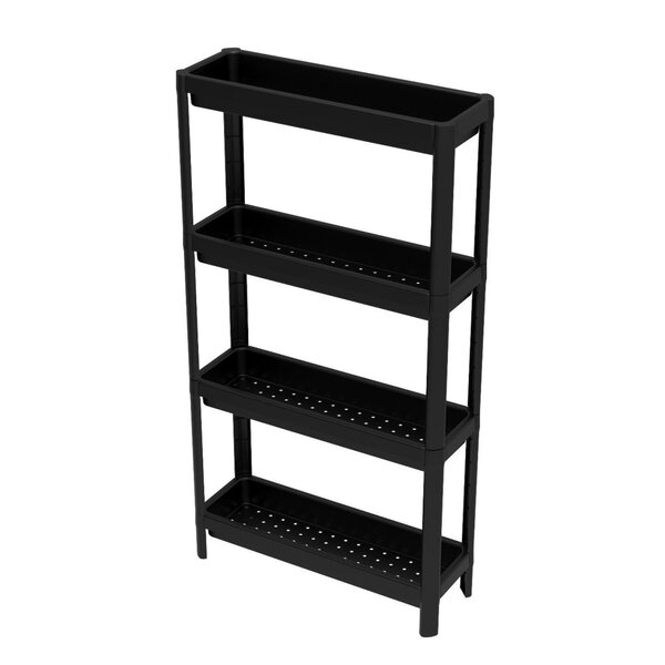 Estante Organizadora Geo Linear 4 Prateleiras Preto