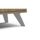 Estante Ouro Preto 6 Nichos E 3 Portas Castanho Politorno