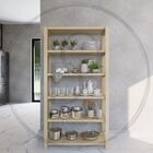 Estante P/ Livros 6 Prateleiras Madeira Pinus Vaso De Plantas