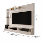 Estante Painel Para TV 40 42 43 47 Polegadas Nicho Sala Quart